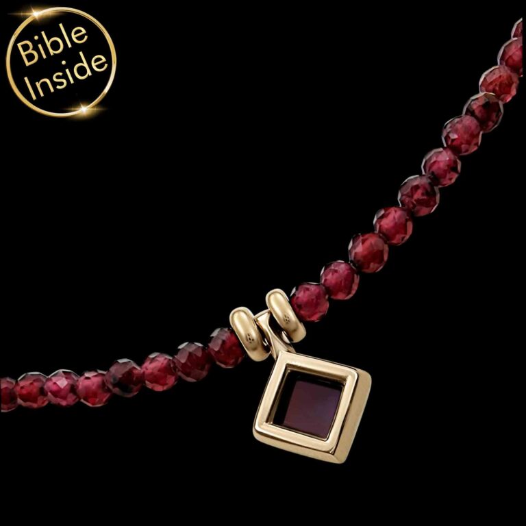 Bible Engraved Jewelry Square Pendant With New Testament Inside From My Nano Jewelry